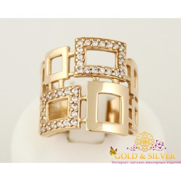 Золотое кольцо 585 проба. Женское Кольцо 7,04 грамма. 11262 , Gold & Silver Gold & Silver, Украина